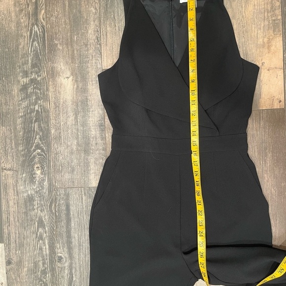 Trina Turk Clear Lake Jumpsuit Romper Sleeveless Flared Black $298 Sz 2 - Picture 7 of 12